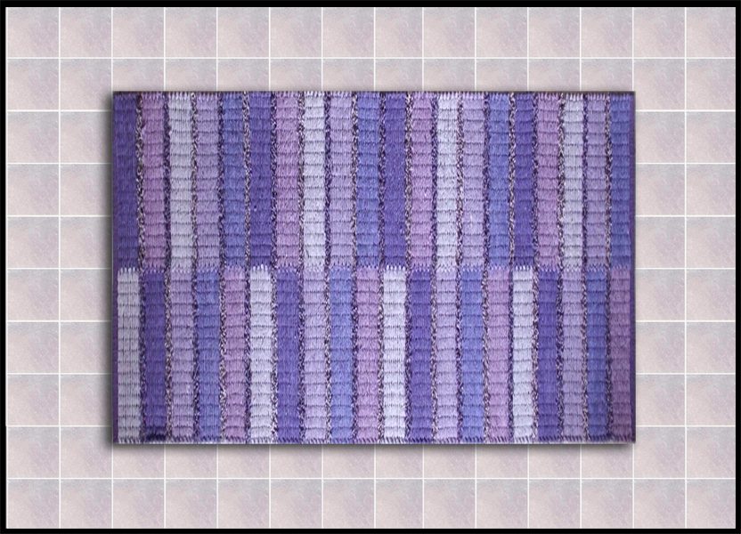 tappeti cotone on line a prezzi bassi decoro linee colorate shoppinland colore lilla