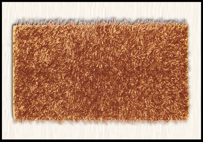 tappeto indiano shaggy bagno moderno arancione shoppinland a prezzi bassi